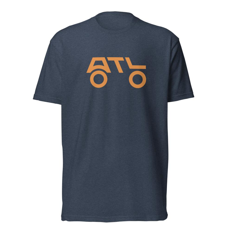 ATL Orange (Front Only) – XL, Midnight Navy