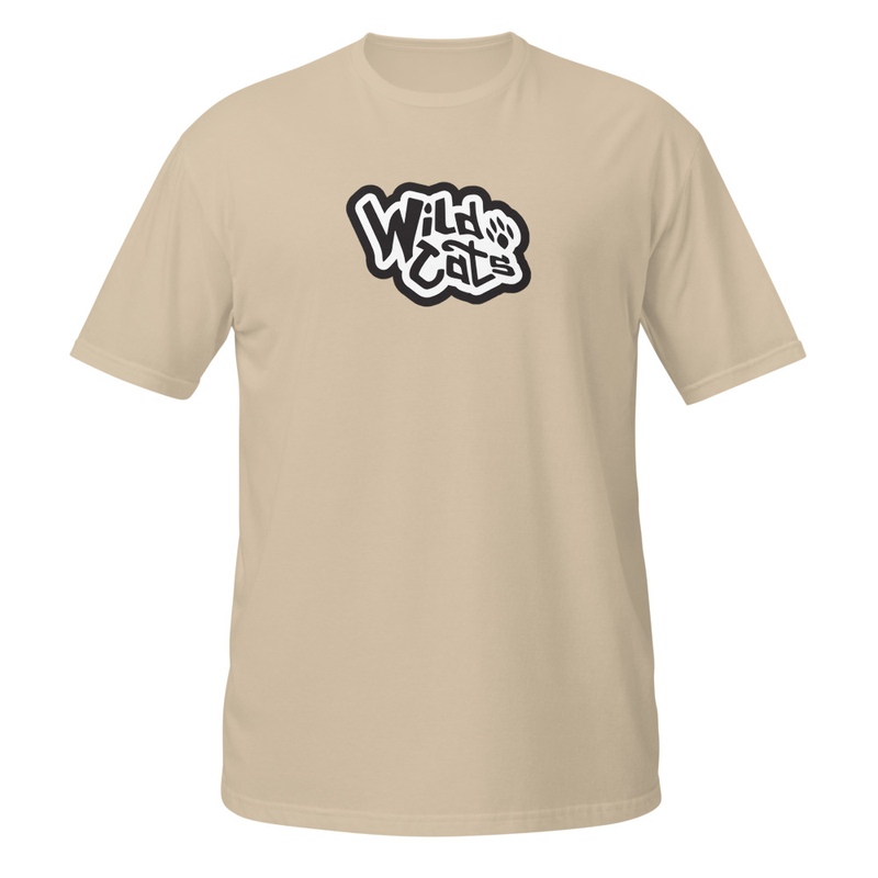 Wildcats Short-Sleeve Unisex T-Shirt – L, Sand
