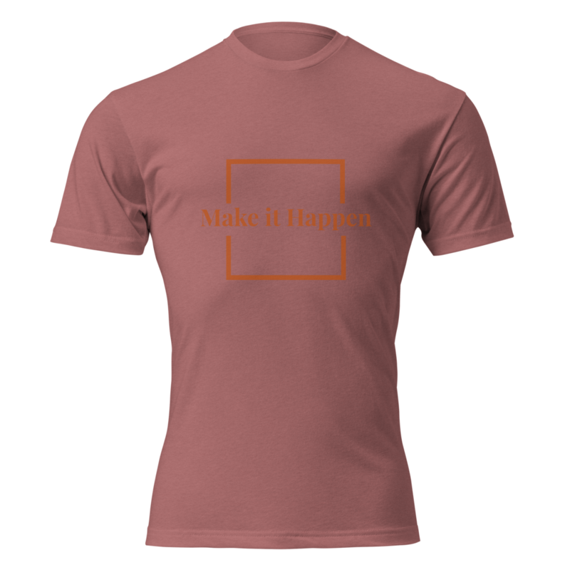 Unisex Fitted T-Shirt - Next Level 6210 – XL, Heather Mauve