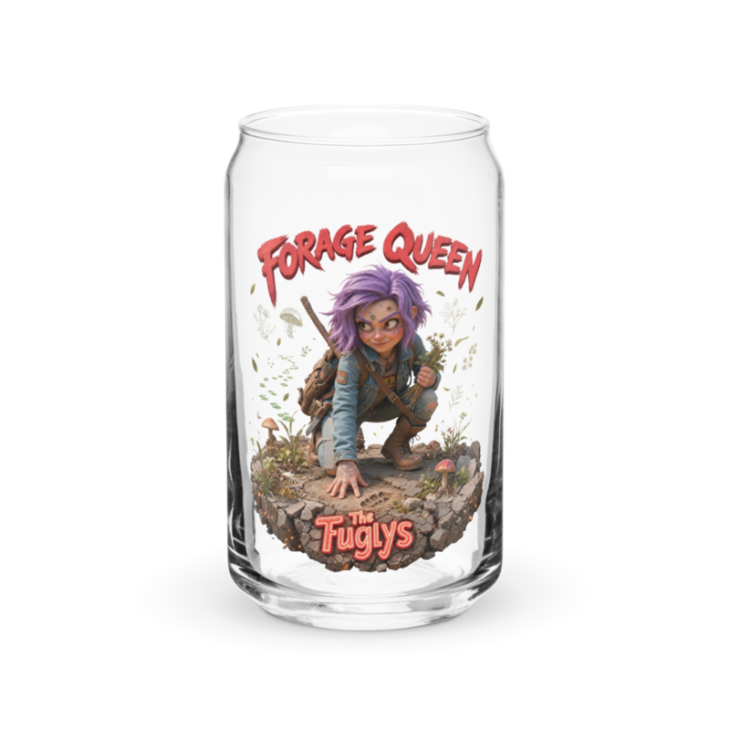 Wanda - Forage Queen 16oz Can Glass