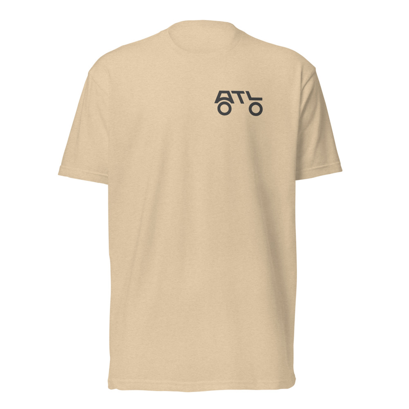 Brand Mark T-Shirt (F/R) - ROAD / BLACK LOGO – Image 5