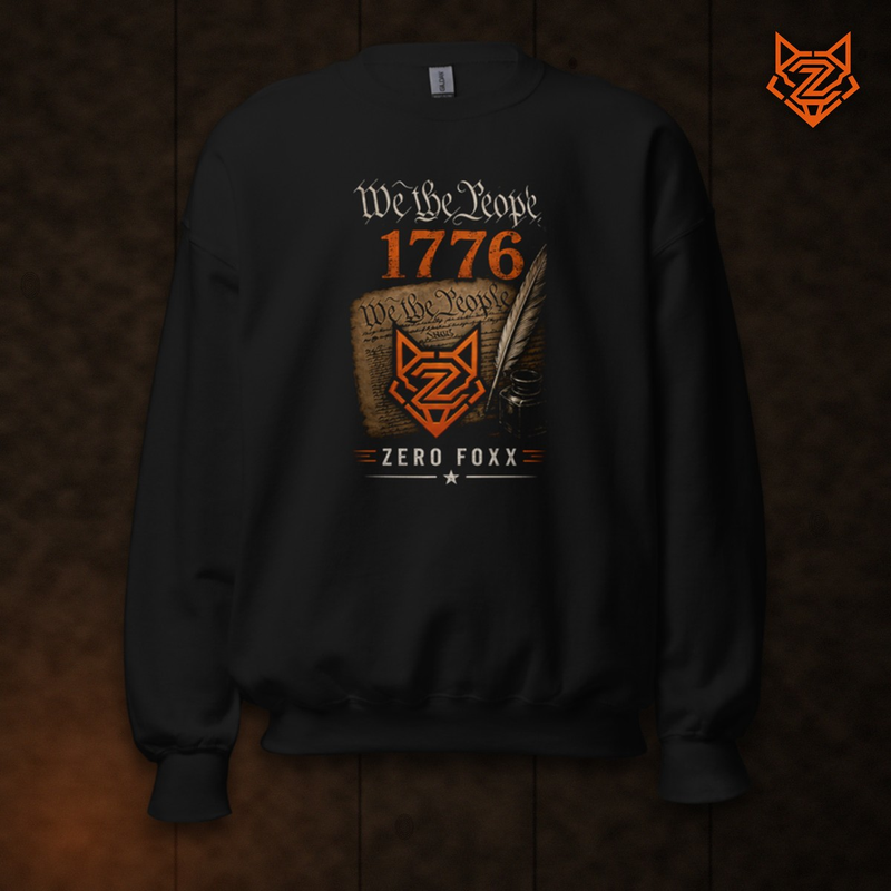 1776 — Parchment & Quill | Sweatshirt — Front