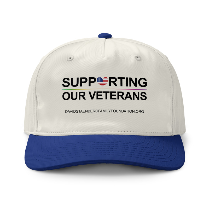 Class two-tone cap | Veteran's Day v1 – One size, Natural / Liberty