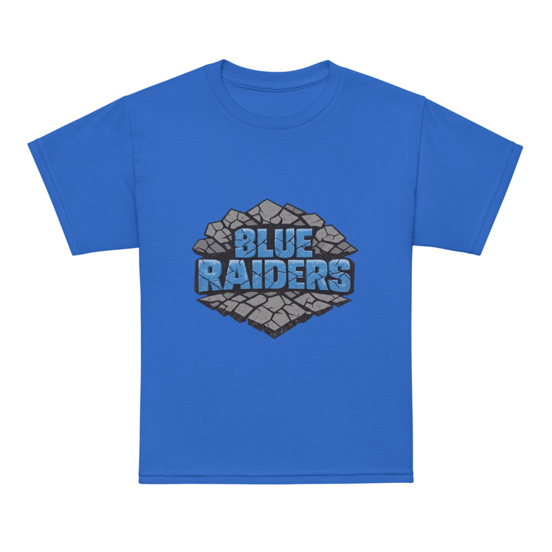 Youth Blue Raiders Rock t-shirt – XS, Royal