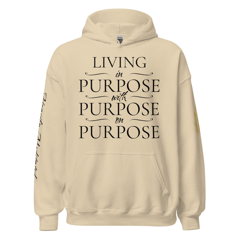 Soft Hoody - in with on Purpose – S, Sand