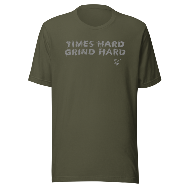 TIMES HARD GRIND HARD (1) – S, Military Green