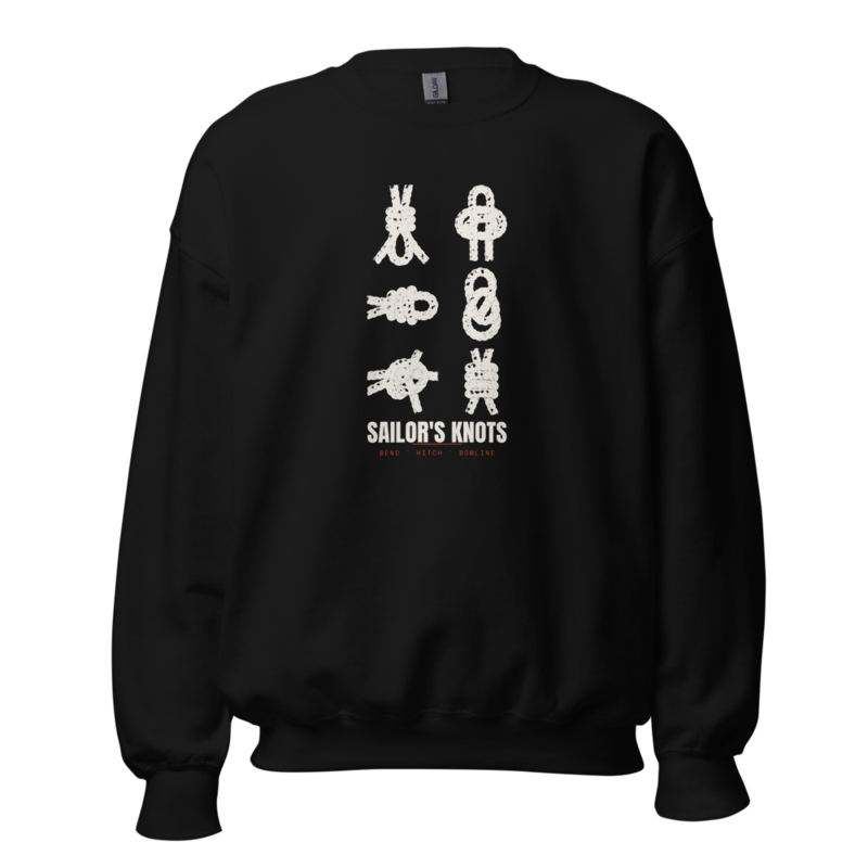Sailor's Knots Crewneck — Sailing merch