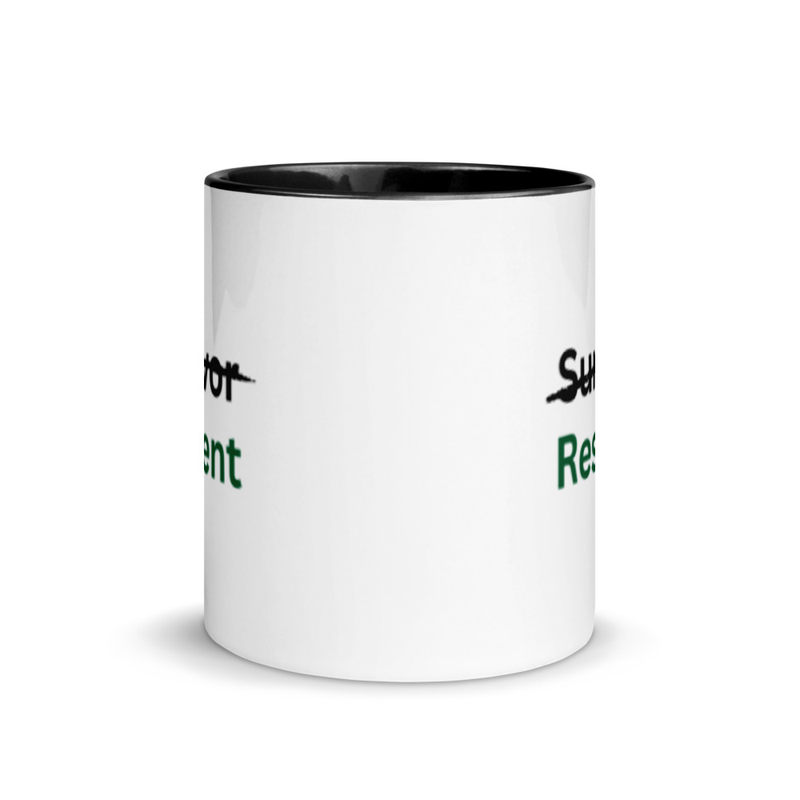 Survivor V Resilient Mug with Color Inside