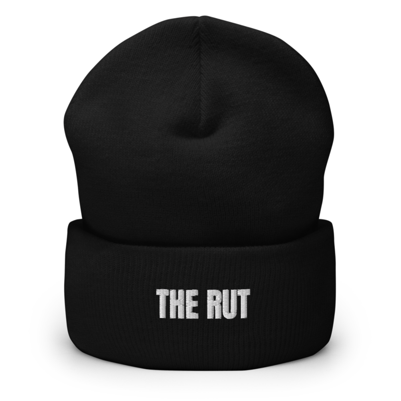 THE RUT Beanie mockup