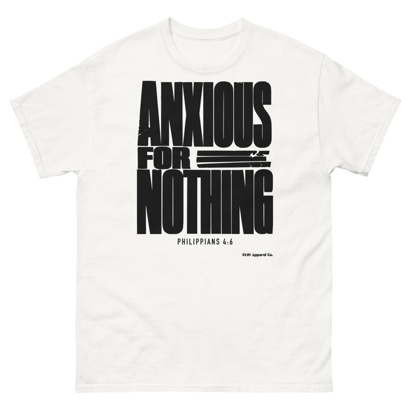 Anxious For Nothing Tee – XL, White