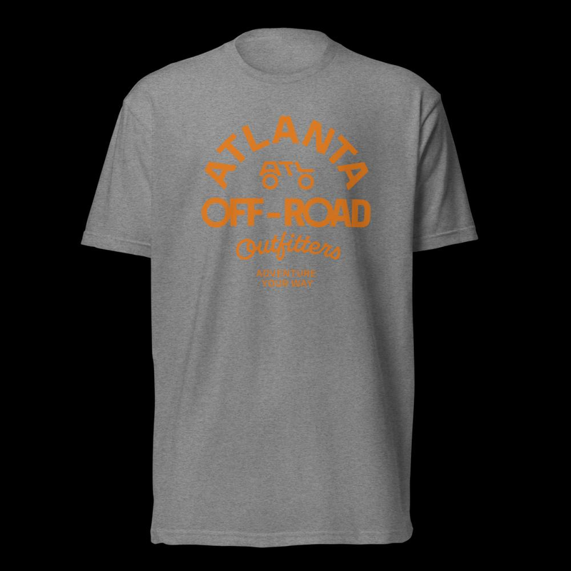Circular Badge T-shirt (FRONT) - ORANGE LOGO – Image 9