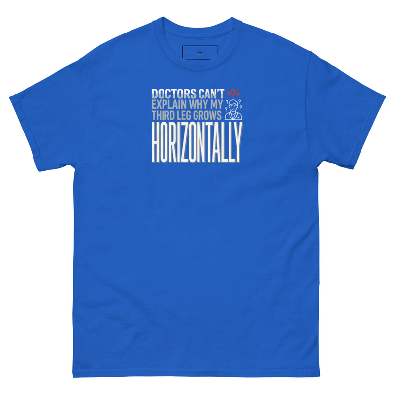 Dr can't explain Unisex classic tee – S, Royal