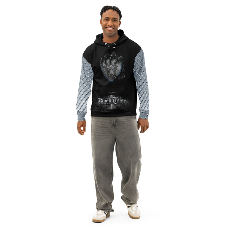 Black Talon cotton hoodie