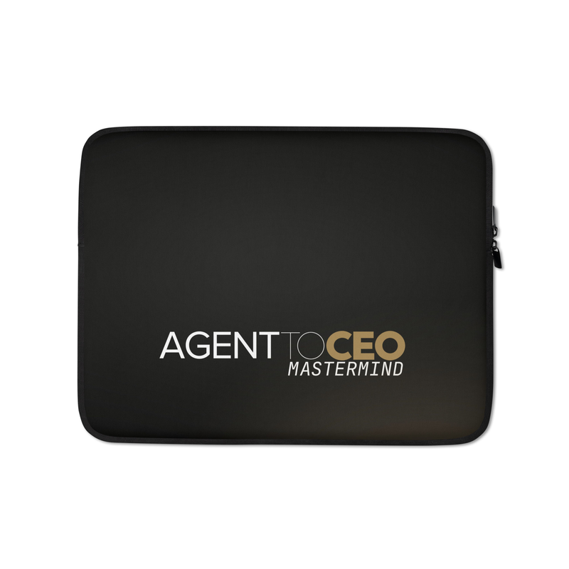 Agent To CEO Mastermind Laptop Sleeve