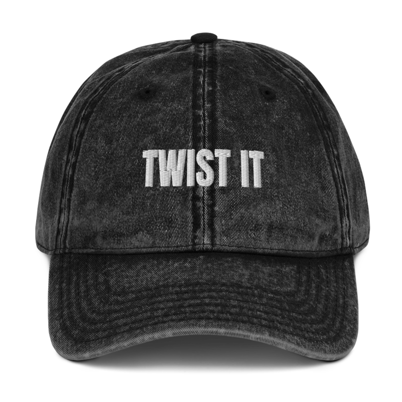 TWIST IT Dad Hat mockup