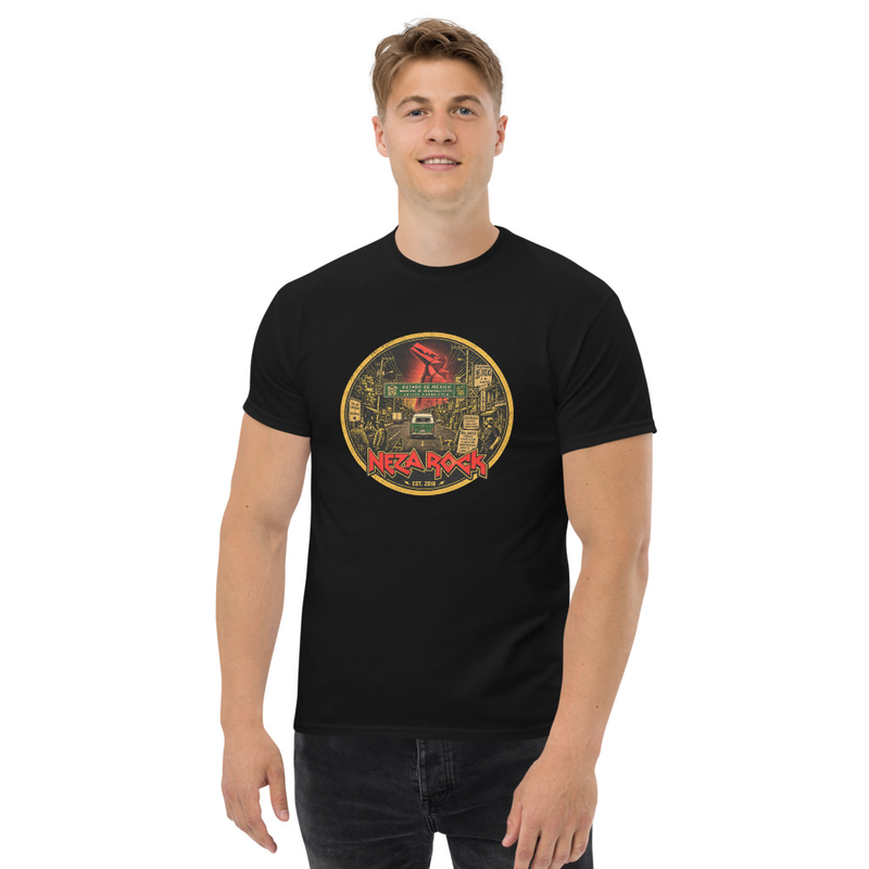 Playera NezaRock — El Barrio Circle Original