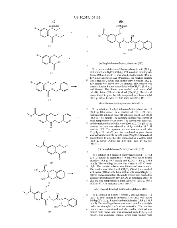 Patent US10519167 - Molecular Waltz of Creation - default