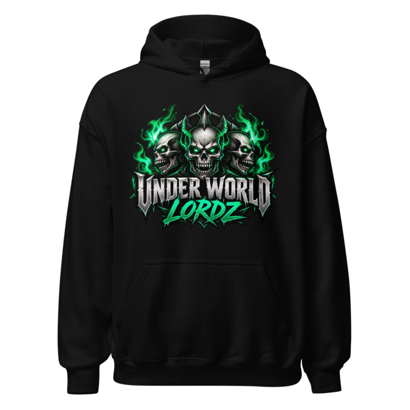 Sudadera Calaveras negra