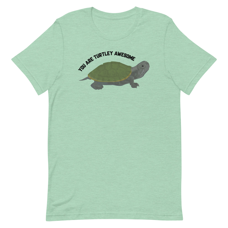 You Are Turtley Awesome ! Men’s Premium T Shirt - you are totally awesome, awesome pun shirt, puns, funny, funny shirt