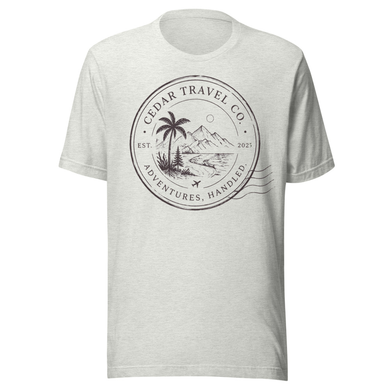 Adventures Handled Tee – 2XL, Ash