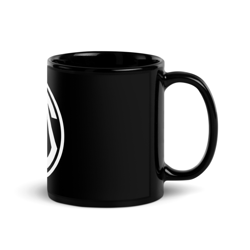 Black Glossy Mug