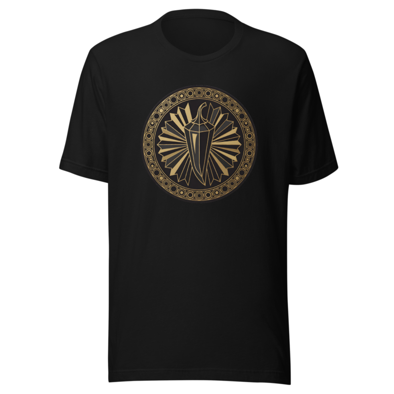 Deco Flame Tee (Artist Series) mockup