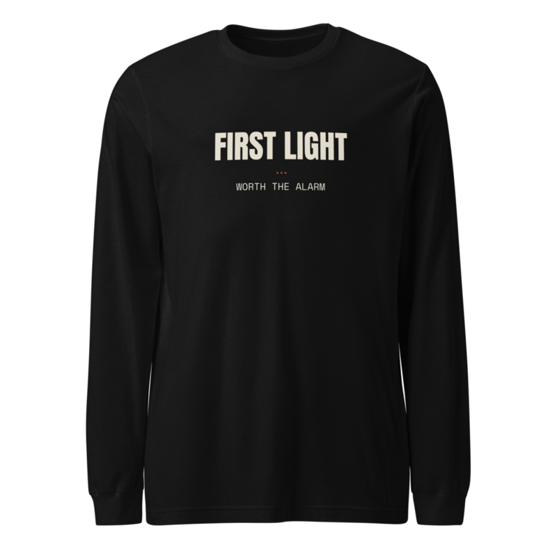 FIRST LIGHT Long Sleeve mockup
