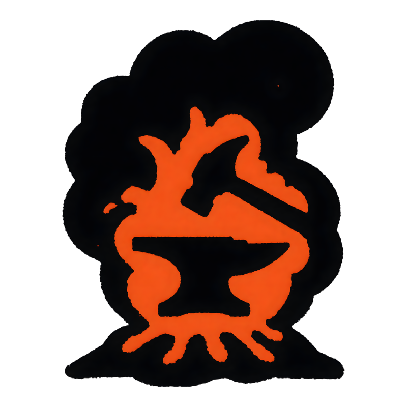 Grunge Smoke Negative Sticker (Artist Series) mockup