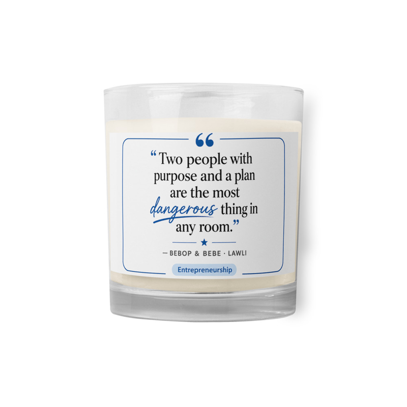 LAWLI Podcast Glass Jar Candle Entrepreneurship