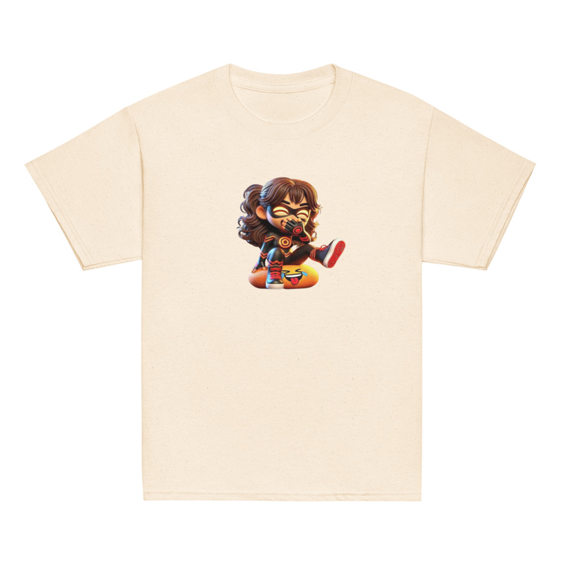 Lora Youth classic tee – XS, Natural