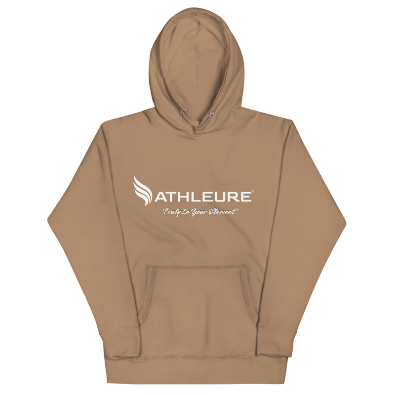 ATHLEURE® - Unisex Hoodie – S, Latte