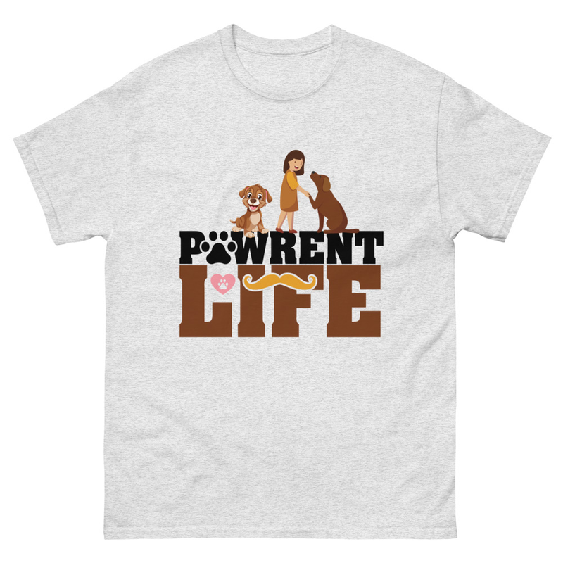 Pawrent Life Tee in Ash