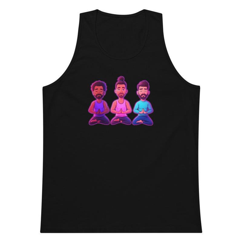 Neon yoga-Men’s premium tank top