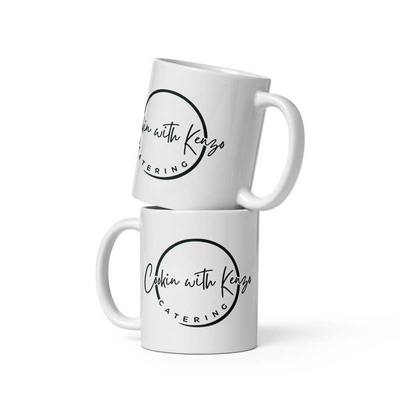 Cookin With Kenzo White Coffee Mug