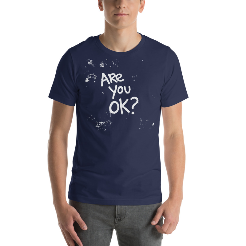 "Are You OK?" Graffiti tshirt