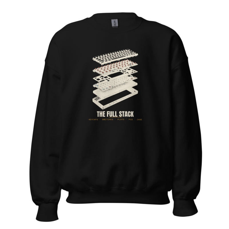 The Full Stack Crewneck mockup