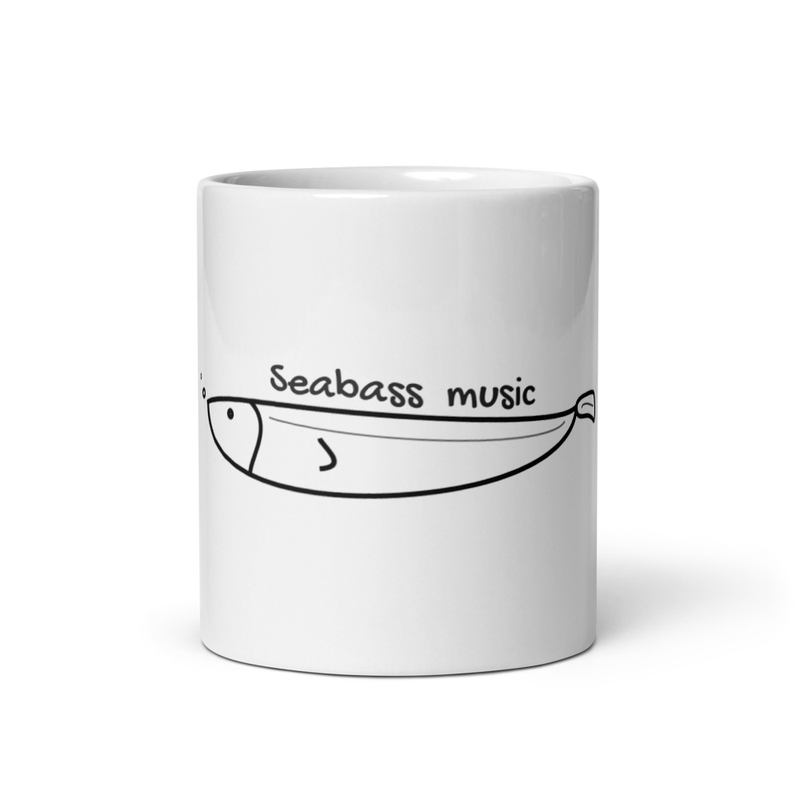 White Seabass music mug