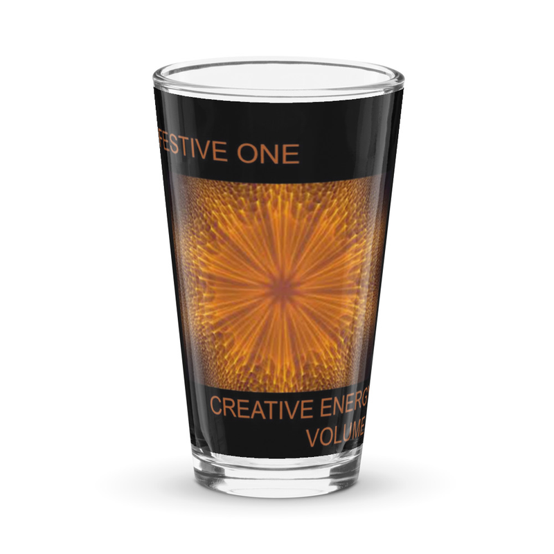 Creative Energy Shaker Pint Glass