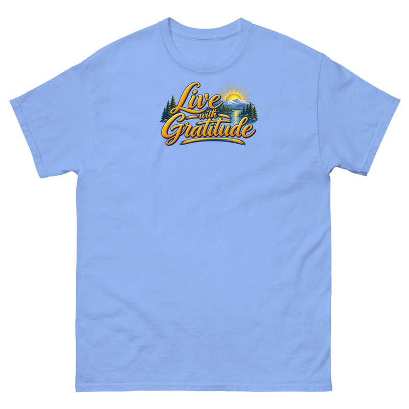 Live with Gratitude Unisex classic tee