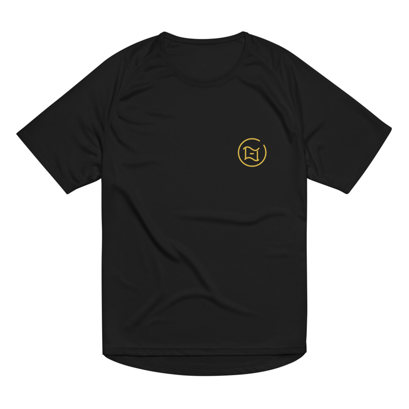 ITSANI-LLUSION FREQUENCY Performance Sports Tee - Black