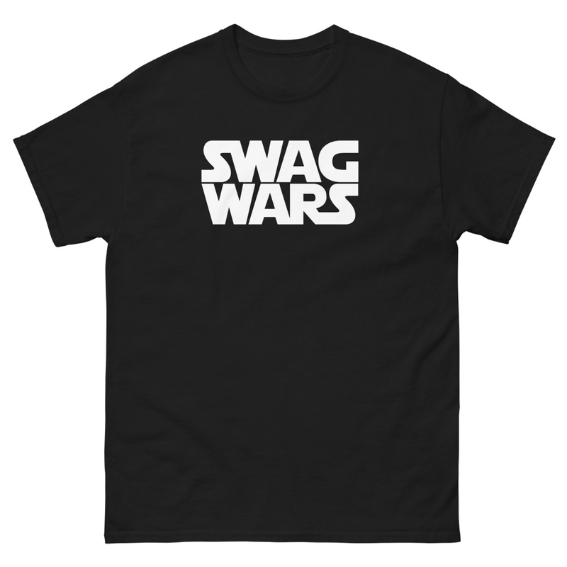 SWAG WARS: Black Logo Tee