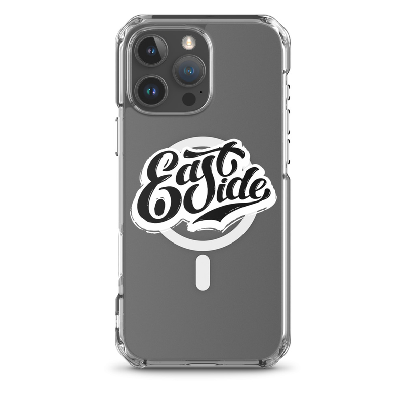 EastSide Dark Logo MagSafe® clear case for iPhone® – Image 10