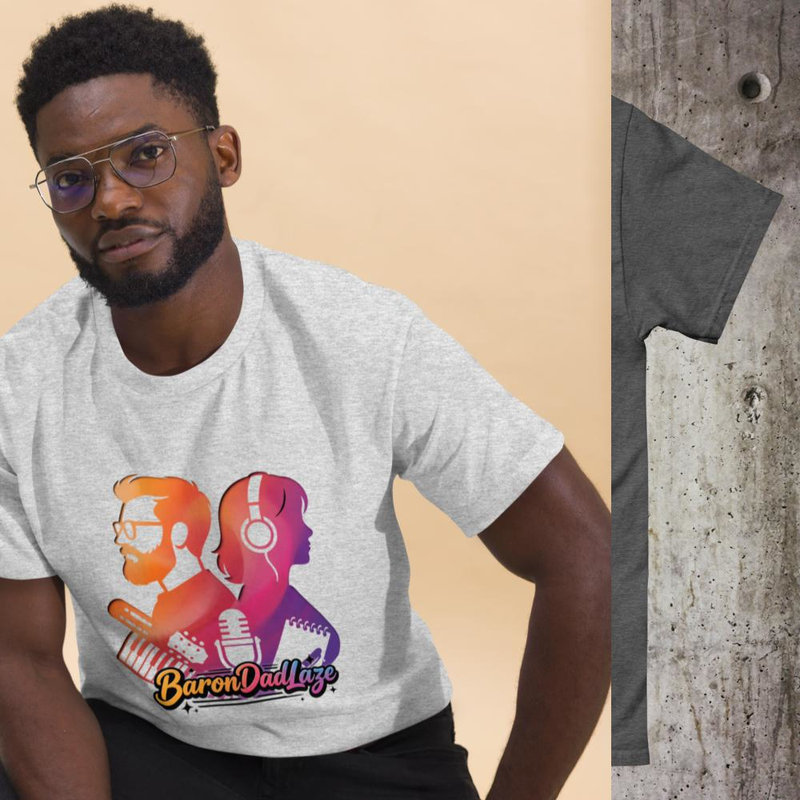 BaronDadLaze "Neon Duo" Graphic Unisex Tee
