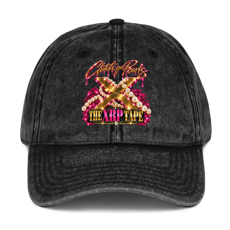 XRPtape Vintage Cotton Twill Cap