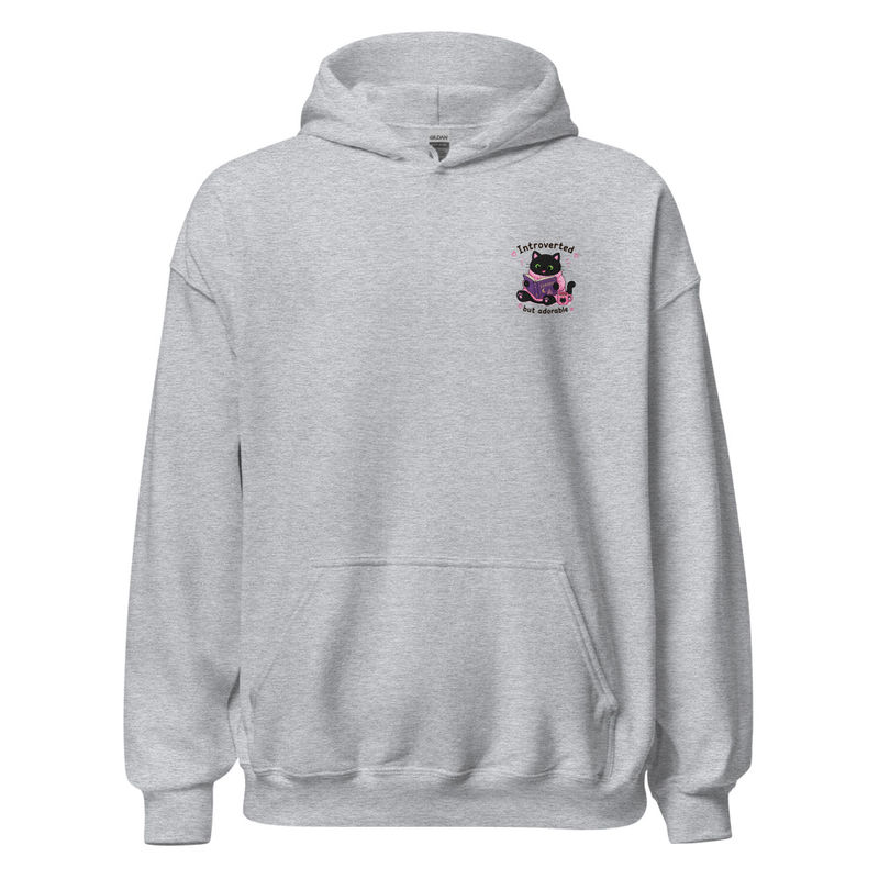 Introverted but adorable Snaggletooth Hoodie – Image 8