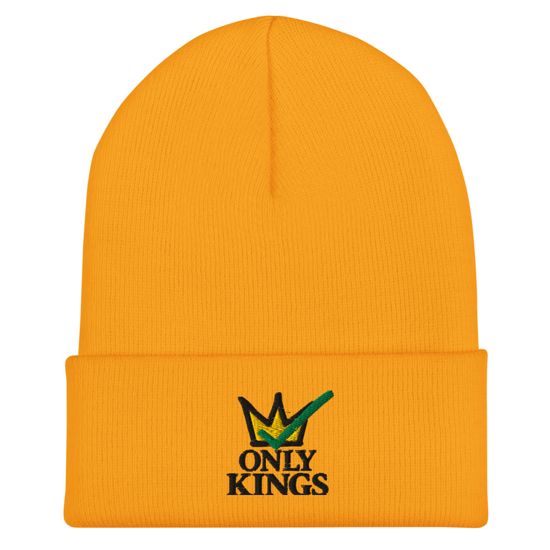 Cuffed Beanie – One size, Gold