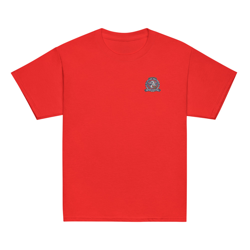  Dupont Hoops Youth classic tee – XS, Red