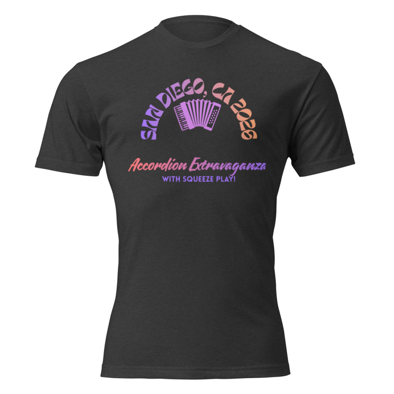 San Diego Accordion Extravaganza T-Shirt