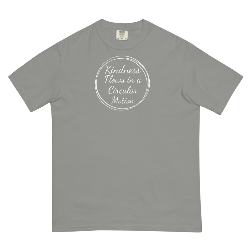 Kindness Flows Unisex garment-dyed heavyweight t-shirt