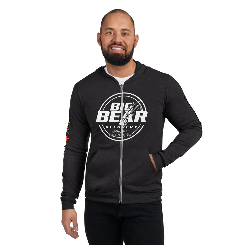Unisex zip hoodie